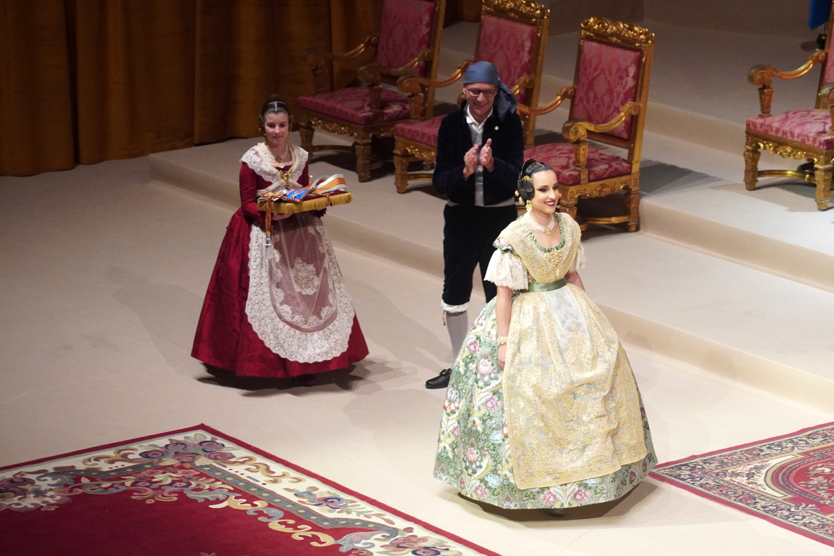 Exaltación de María Estela Arlandis como Fallera Mayor de Valencia 2024